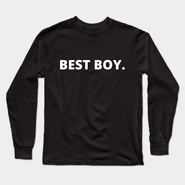 Best Boy. Long Sleeve T-Shirt by Malficious Designs